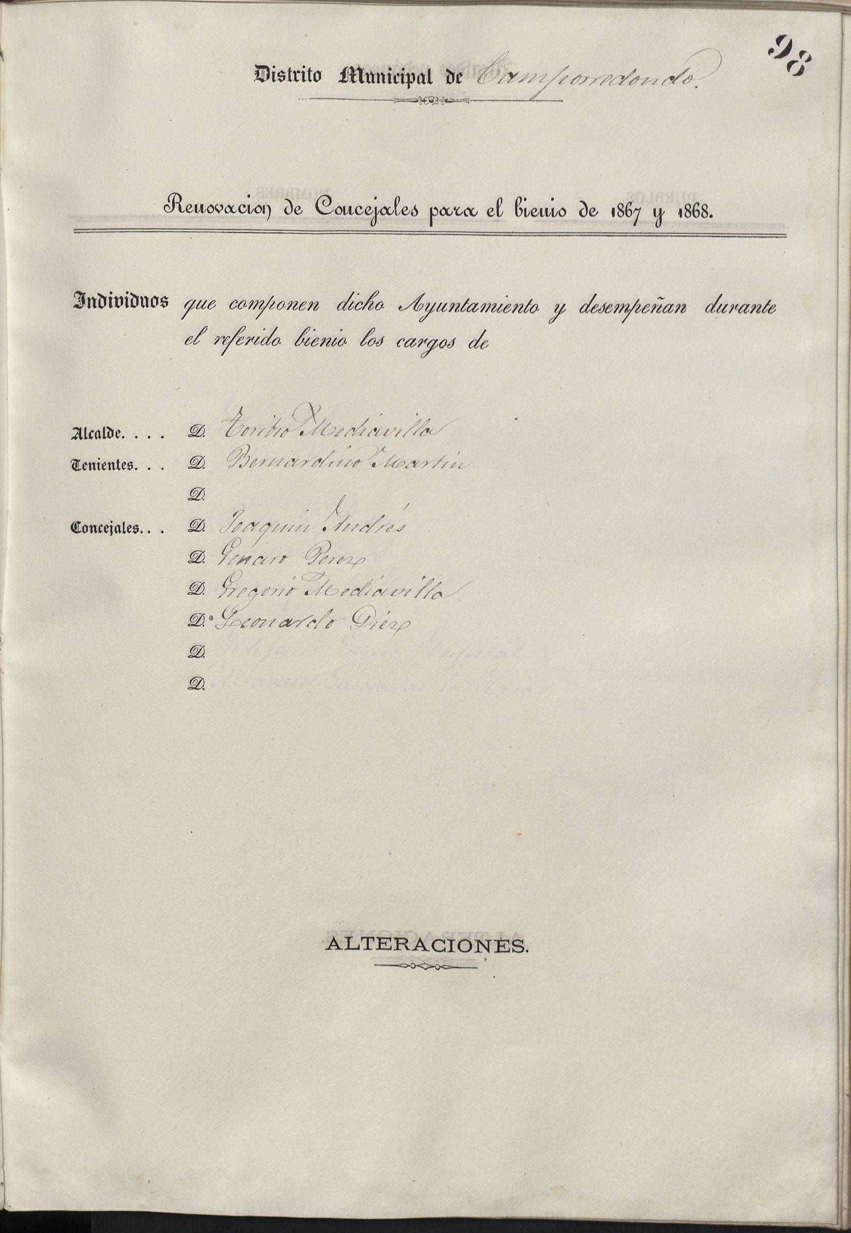 Camporredondo de Alba 1867