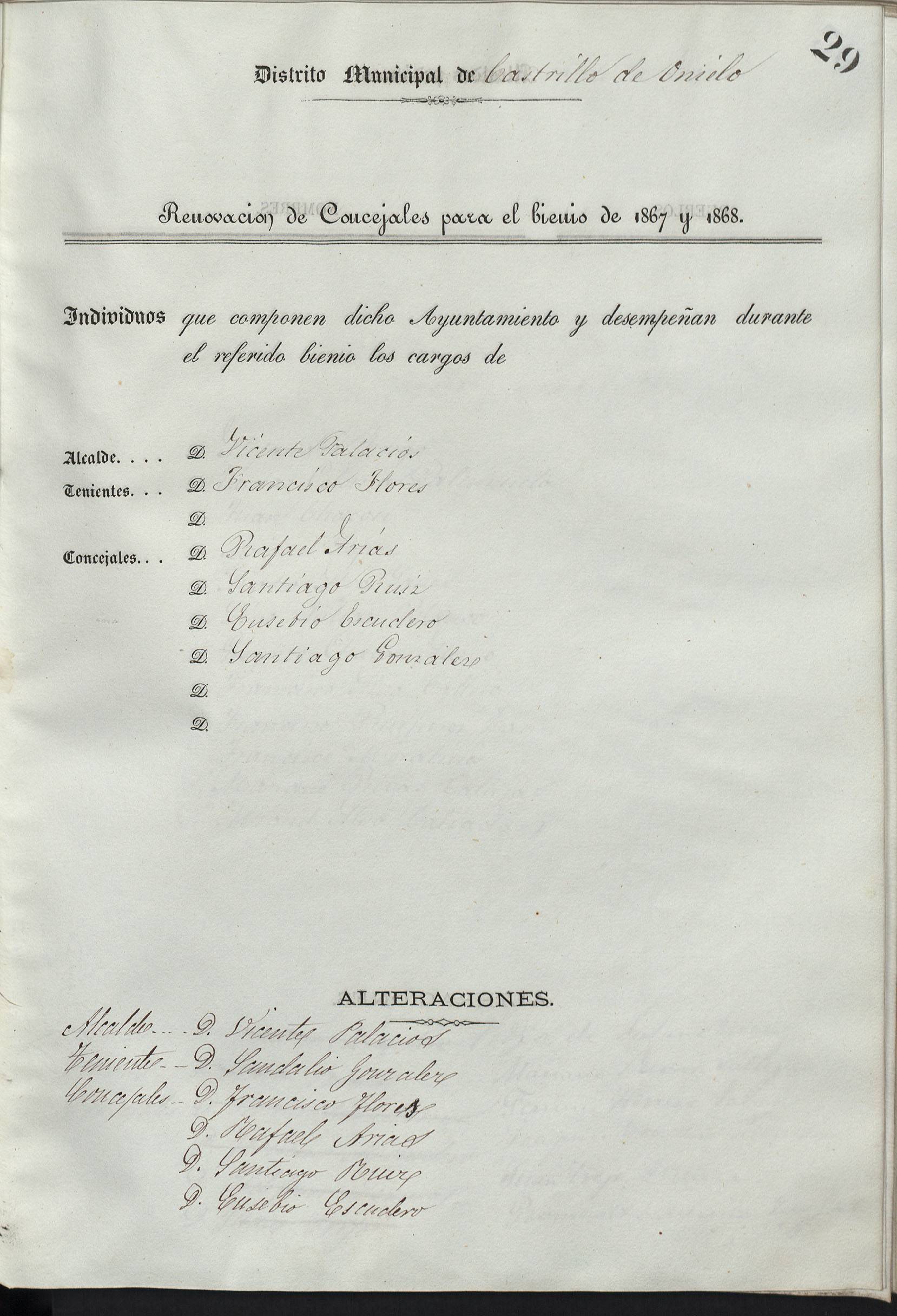 Castrillo de Onielo 1867