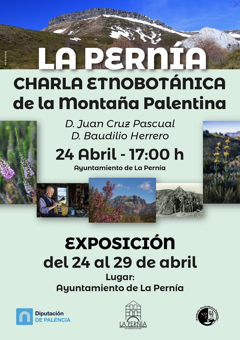 Charla Etnobotánica en la provincia Palentina. La Pernia (24-04-2018)