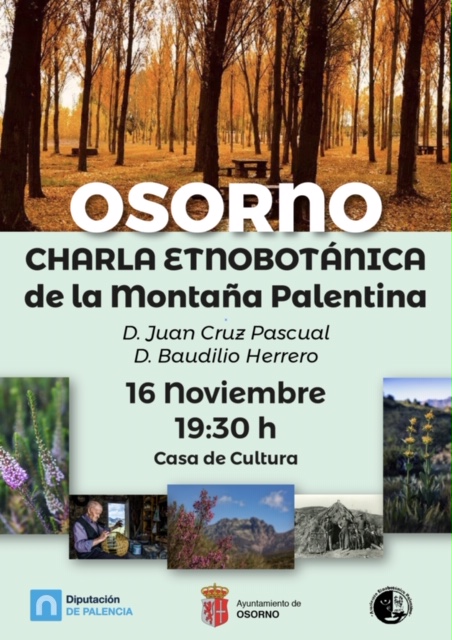 Charla Etnobotánica de la Montaña Palentina. Osorno (16/11/2019)