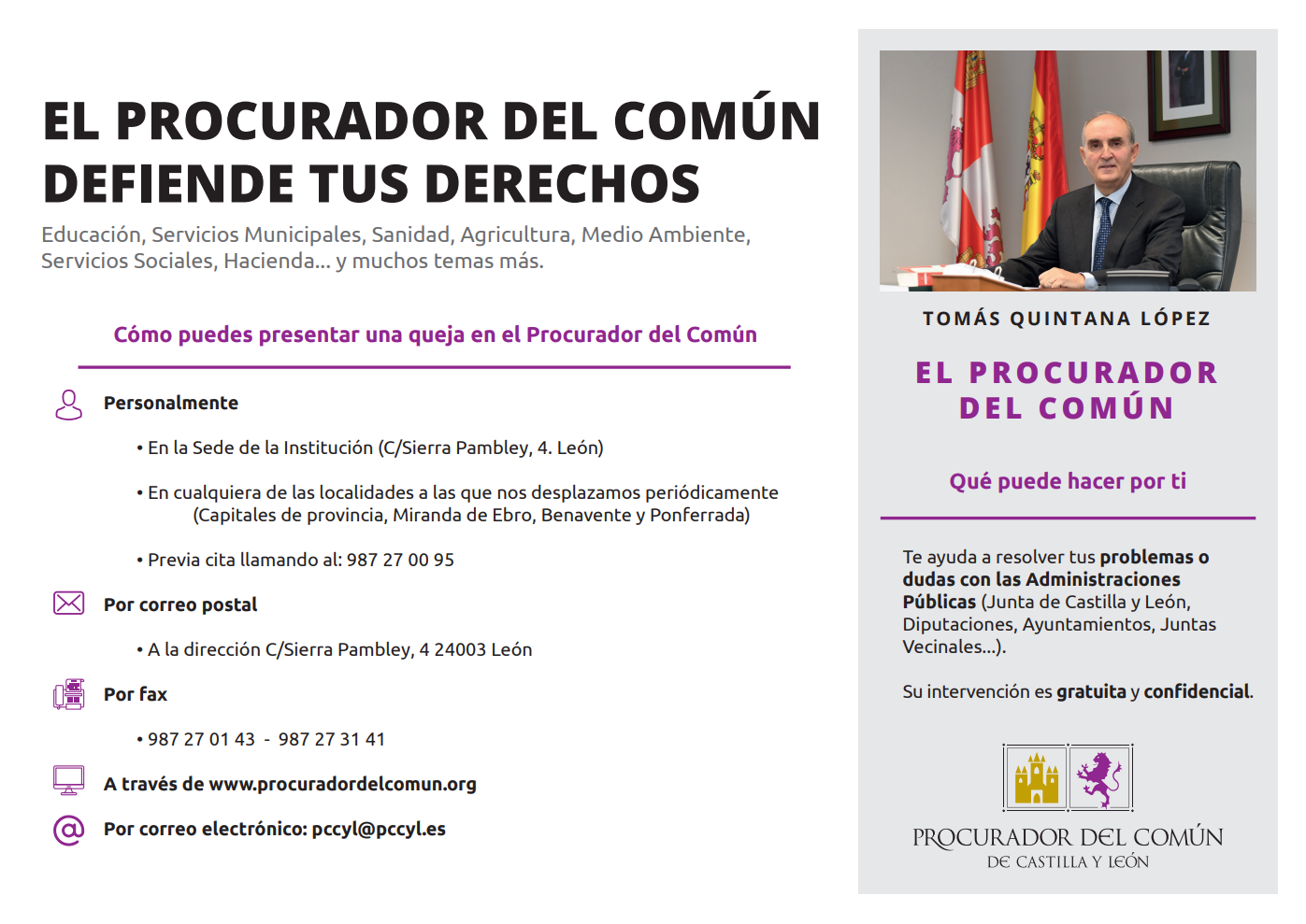 Procurador del Común - Castilla y León