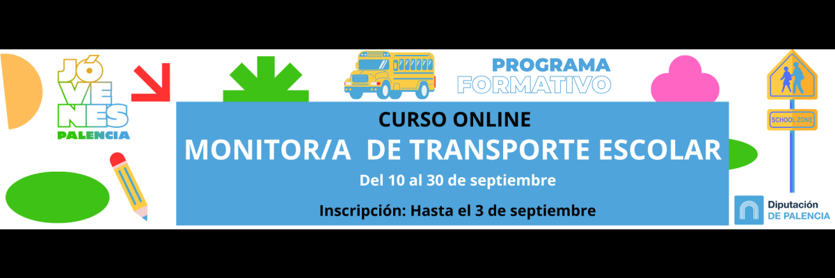 Banner monitor-a transporte escolar
