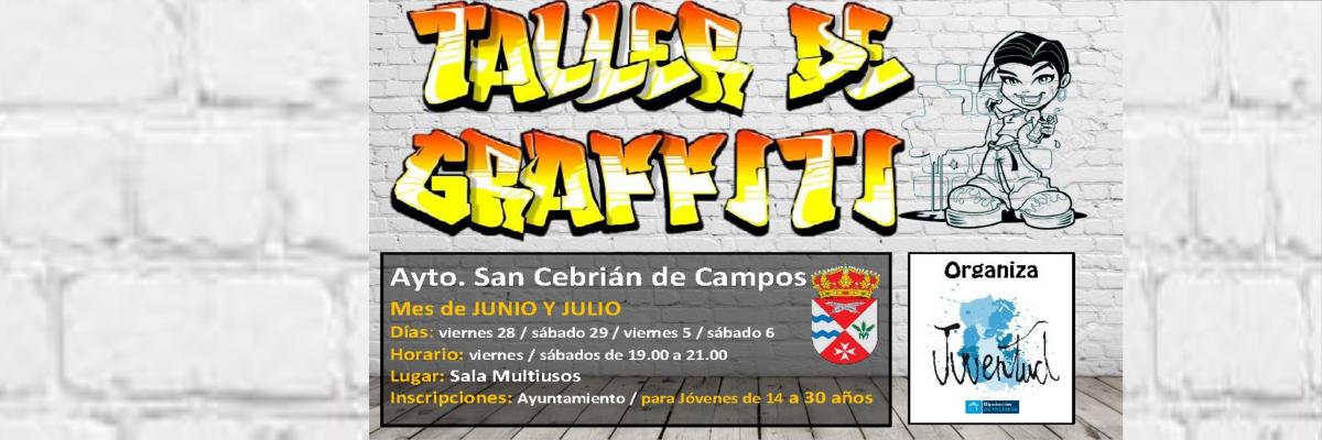 Cartel Grafiti San Cebrián de Campos