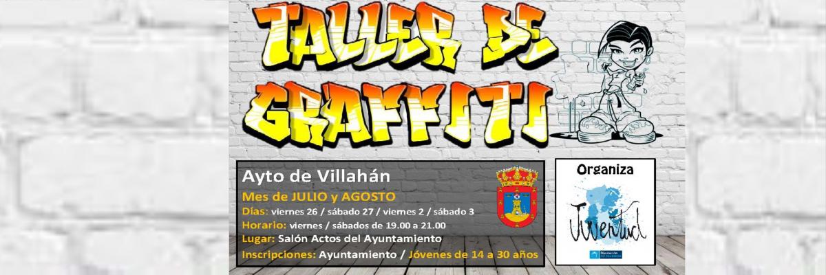 Cartel grafiti Villahán