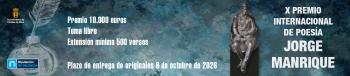 X PREMIO INTERNACIONAL DE POESÍA JORGE MANRIQUE
