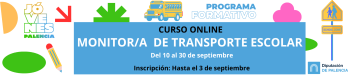 Banner monitor-a transporte escolar
