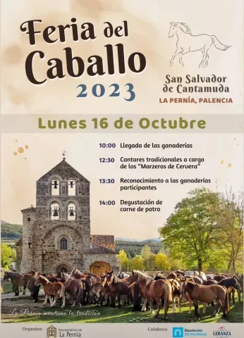 Cartel Feria caballo La Pernia 2023