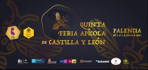 Cartel V Feria apícola de Castilla y León 2024