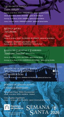 PROGRAMA CULTURAL. SEMANA SANTA 2026