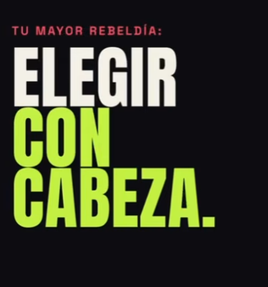 Campaña Elegir con cabeza