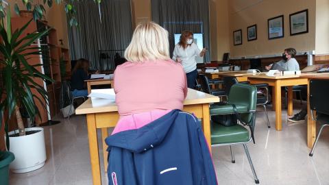 Alumnas de Barruelo de Santullán
