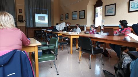 Alumnas de Barruelo de Santullán