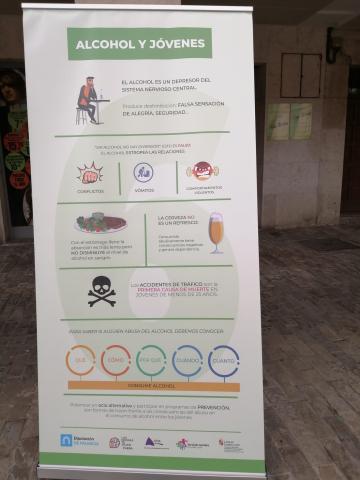 Día mundial sin alcohol 2021 acto plaza mayor