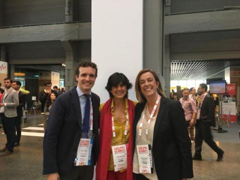 Presencia de Palencia en South Summit