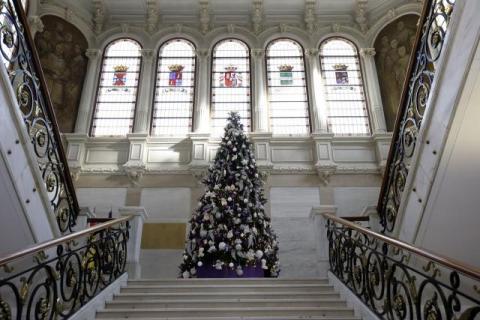Foto Palacio Provincial en Navidad