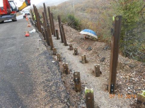 Las actuaciones se llevan a cabo en dos tramos de la carretera.