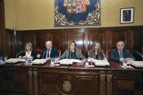 El pleno ha aprobado la declaración institucional de forma unánime