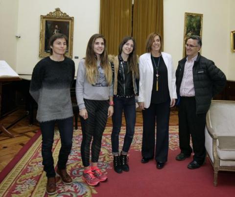 Recepción deportistas