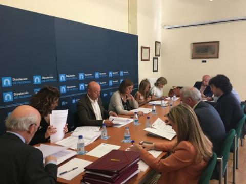 Reunión de la Junta de Gobierno, esta mañana.