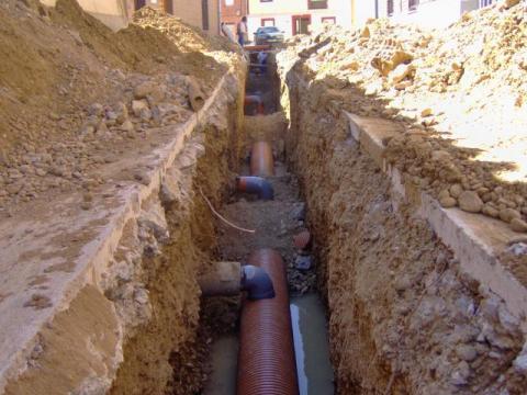 obra de abastecimiento