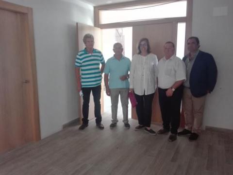 La presidenta de la Diputación ha conocido el resultado de las obras.