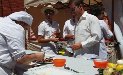 Taller de elaboración de tapas con Alimentos de Palencia