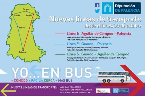 Palencia en Bus