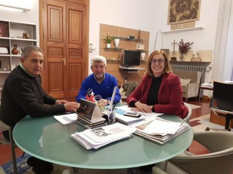 Un momento del encuentro celebrado en el Palacio Provincial.