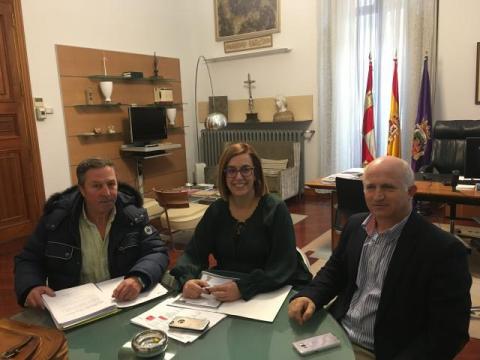 Reunion alcalde Salinas de Pisuerga 