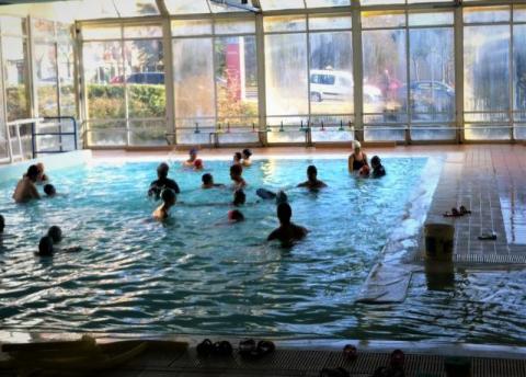  Imagen de archivo. Piscina climatizada Palencia Eras de Santa Marina