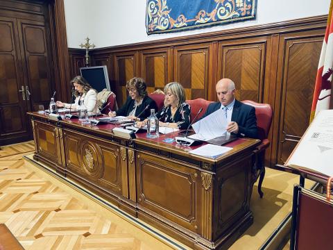Pleno de la Diputación de Palencia. Octubre 2022
