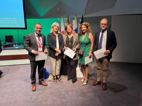 Tres empleados de la Diputación de Palencia galardonados con el segundo premio 