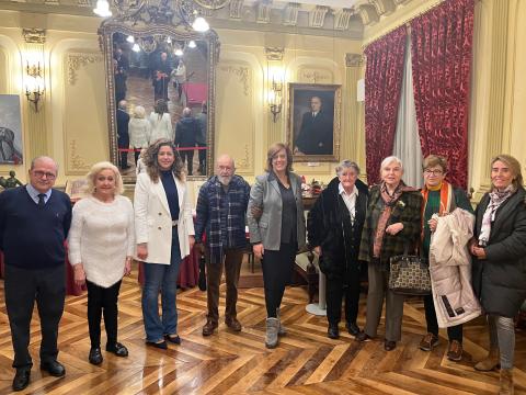 Exposición en el Casino con obras de la Diputación.