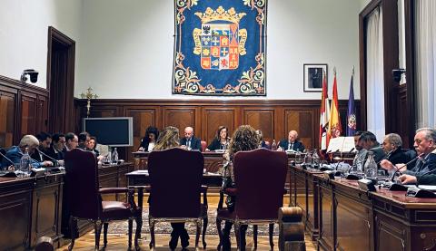 Pleno de la Diputación de Palencia. Diciembre 2022