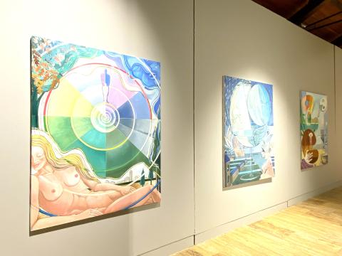 Exposición ‘Alegorías’ del artista palentino Alfredo García Andrés