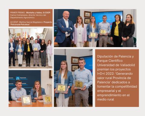 Premios proyectos I+D+i 2022: ‘Generando valor rural Provincia de Palencia’