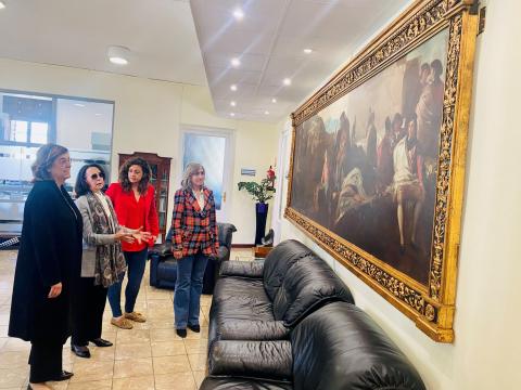 Obra donada por María José Landete