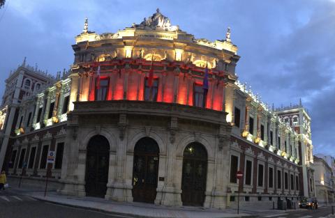 palacio en rojo- donantes