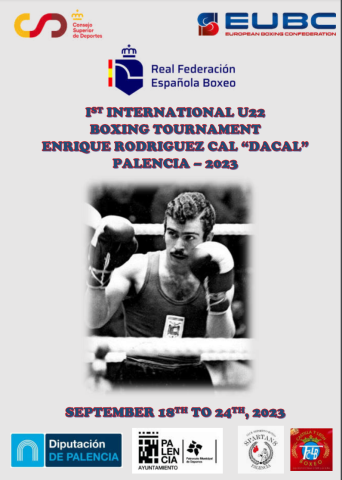 Cartel Campeonato Internacional de Boxeo-Palencia