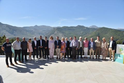 Alcaldes homenajeados Día de la Provincia
