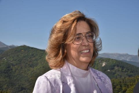 Ángeles Armisén, presidenta de la Diputación de Palencia.