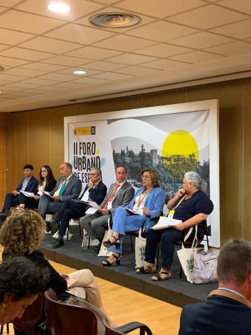 Intervención de la presidenta de la Diputación en el II Foro Urbano de España