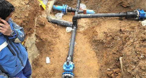 Distribución agua potable