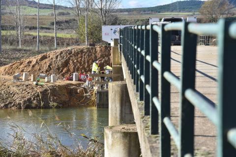 Reforma del puente de Villanuño de Valdavia