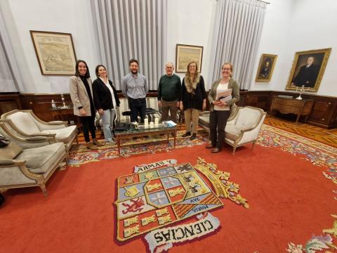 Reunión alcalde de Astudillo