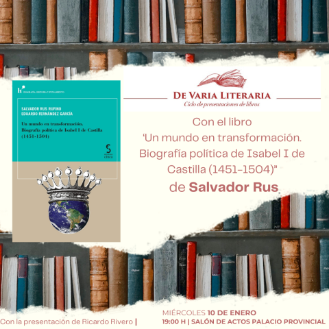 Salvador Rus presenta su libro en De Varia Literaria