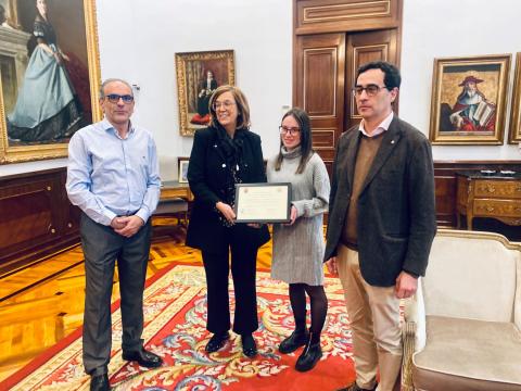 Sandra Ruíz Martínez, mejor expediente académico de la Escuela de Enfermería 