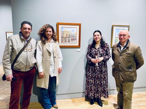 ‘Palencia en acuarela’ del autor palentino Antonio Ciruelos Gil