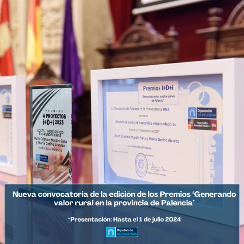 Premios proyectos I+D+i 2024: ‘Generando valor rural Provincia de Palencia’