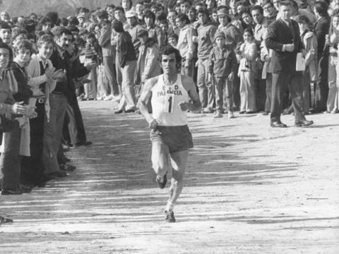 Mariano Haro, leyenda del atletismo.